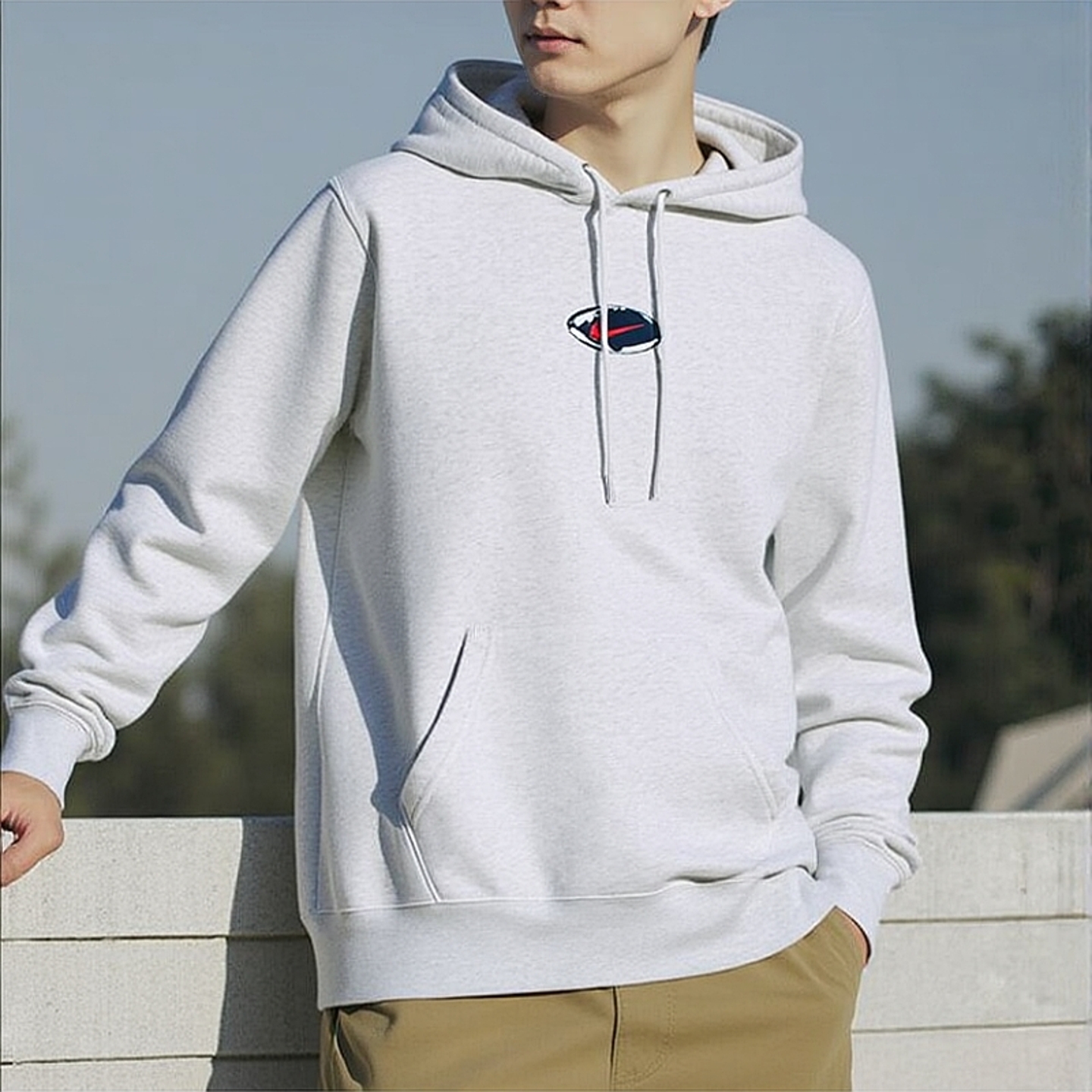 耐克官方正品加绒连帽卫衣运动装