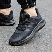 男鞋 健步男士 秋季 阿迪达斯跑步鞋 新款 黑武士ALPHAEDGE 减震运动鞋