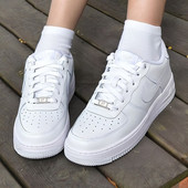 子AIR 运动鞋 FORCE 空军一号低帮板鞋 Nike耐克鞋 小白鞋 1女鞋 新款