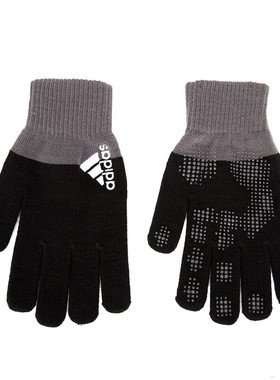 阿迪达斯男女手套秋冬骑行运动护具保暖户外装备毛线手套HI3526