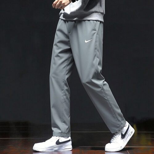 Nike耐克裤子夏季新款冰丝长裤宽松直筒裤健身男裤薄款速干运动裤
