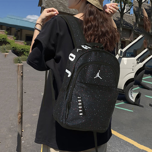Jordan双肩包学生书包黑色大容量耐克背包登山包正品旅行aj电脑包