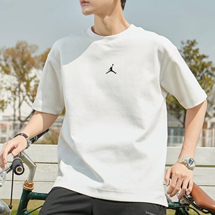 Jordan乔丹篮球运动T恤男子短袖AJ速干训练服夏季新款冰丝薄上衣