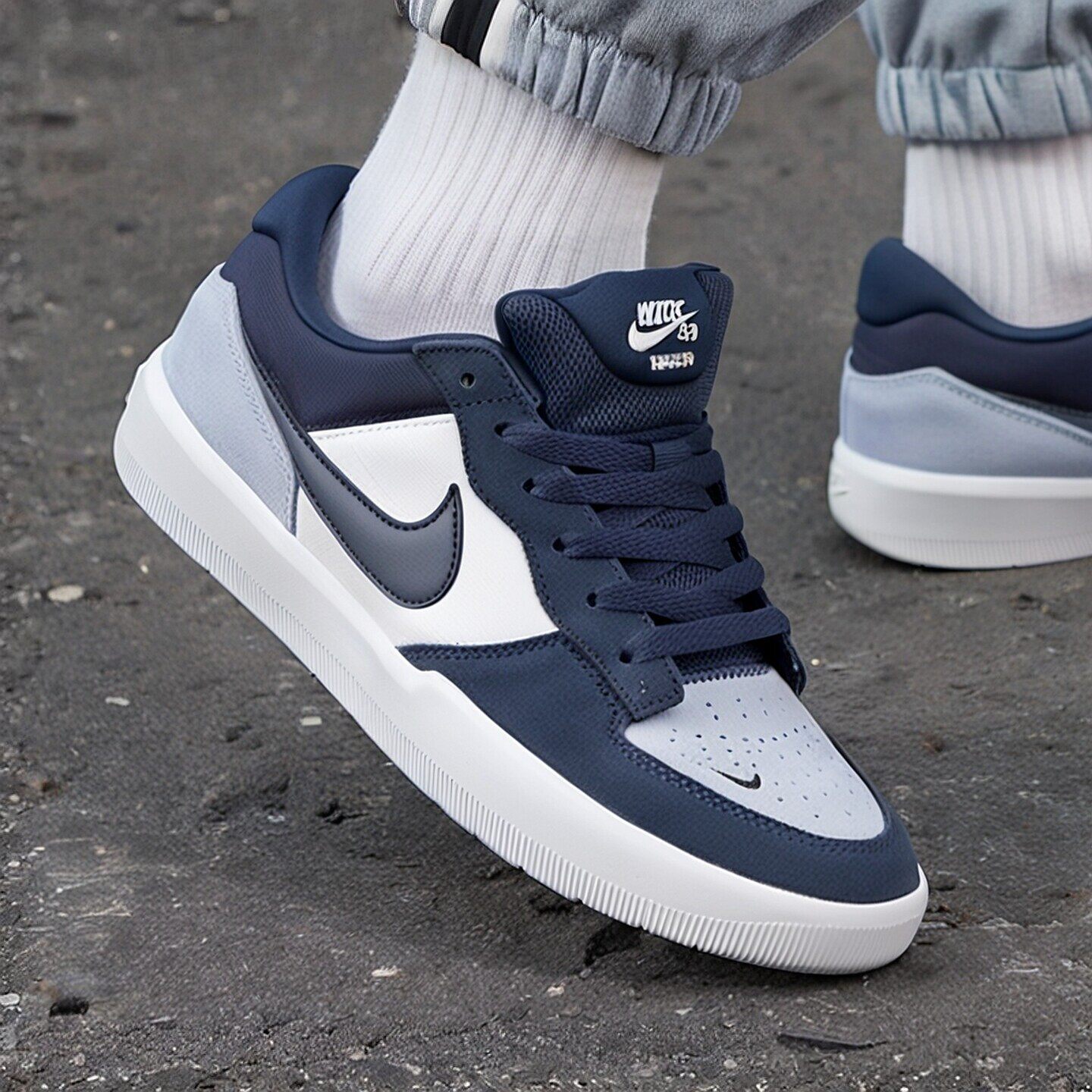 NIKE耐克板鞋男鞋秋季新款SB FORCE 58滑板鞋运动鞋低帮休闲鞋