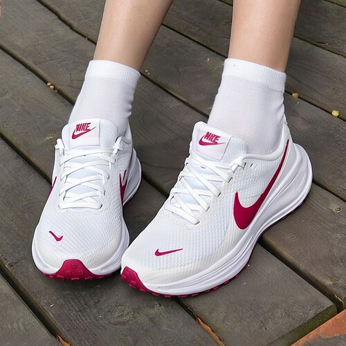 Nike耐克女鞋正品新款震透气百搭白色运动跑步鞋户外健步鞋HJ8485