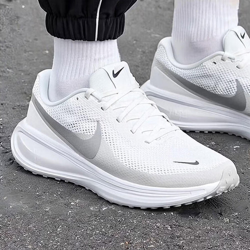 Nike耐克鞋子白色透气跑步鞋厚底男鞋缓震运动鞋健身训练鞋HJ9198