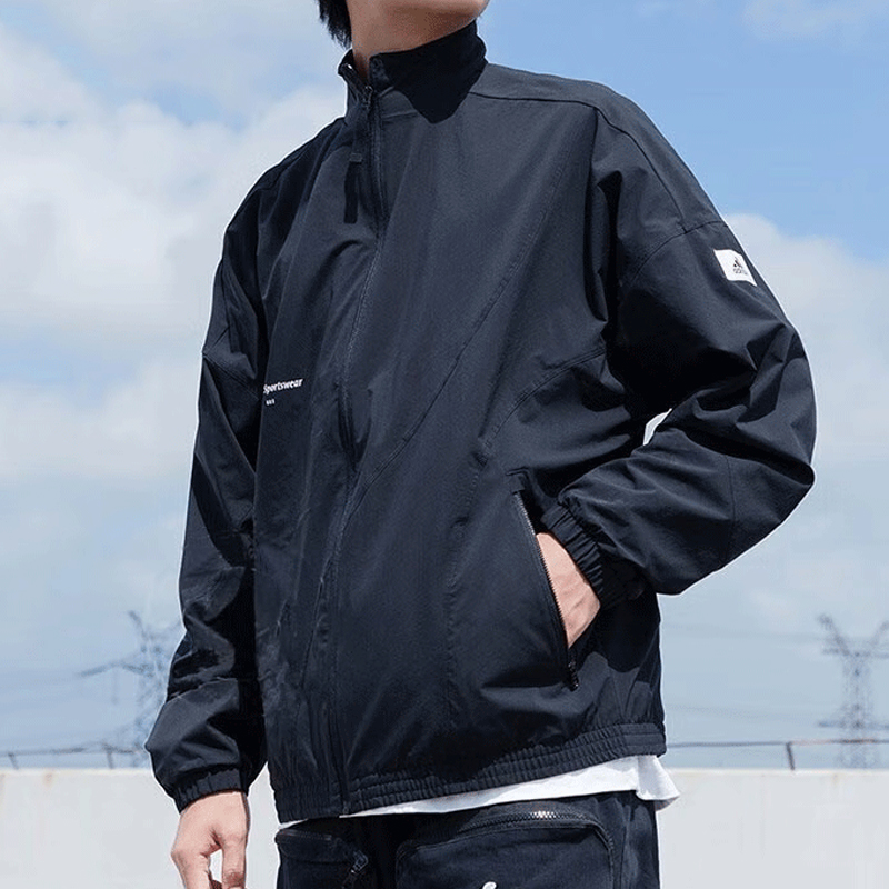 阿迪达斯外套男24春季新款梭织立领防风衣运动男士休闲夹克IP4951,运动服/休闲服装,运动茄克/外套,淘宝优惠券,粉丝福利购,淘宝优惠卷