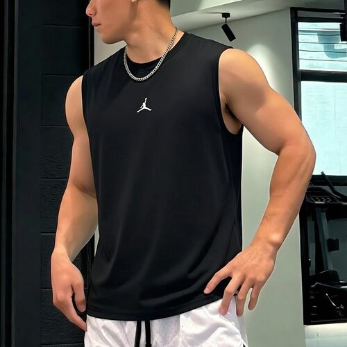 Jordan乔丹速干AJ背心男篮球T恤