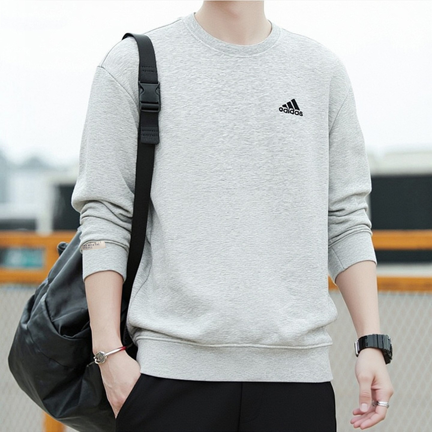 阿迪达斯纯棉卫衣男装2026春季新款灰色打底衫宽松大码外套IC9331,运动服/休闲服装,运动卫衣/套头衫,淘宝优惠券,粉丝福利购,淘宝优惠卷