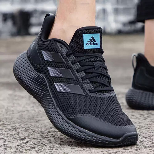 adidas阿迪达斯男鞋春季新款黑武士运动鞋训练缓震跑步鞋男GW2499