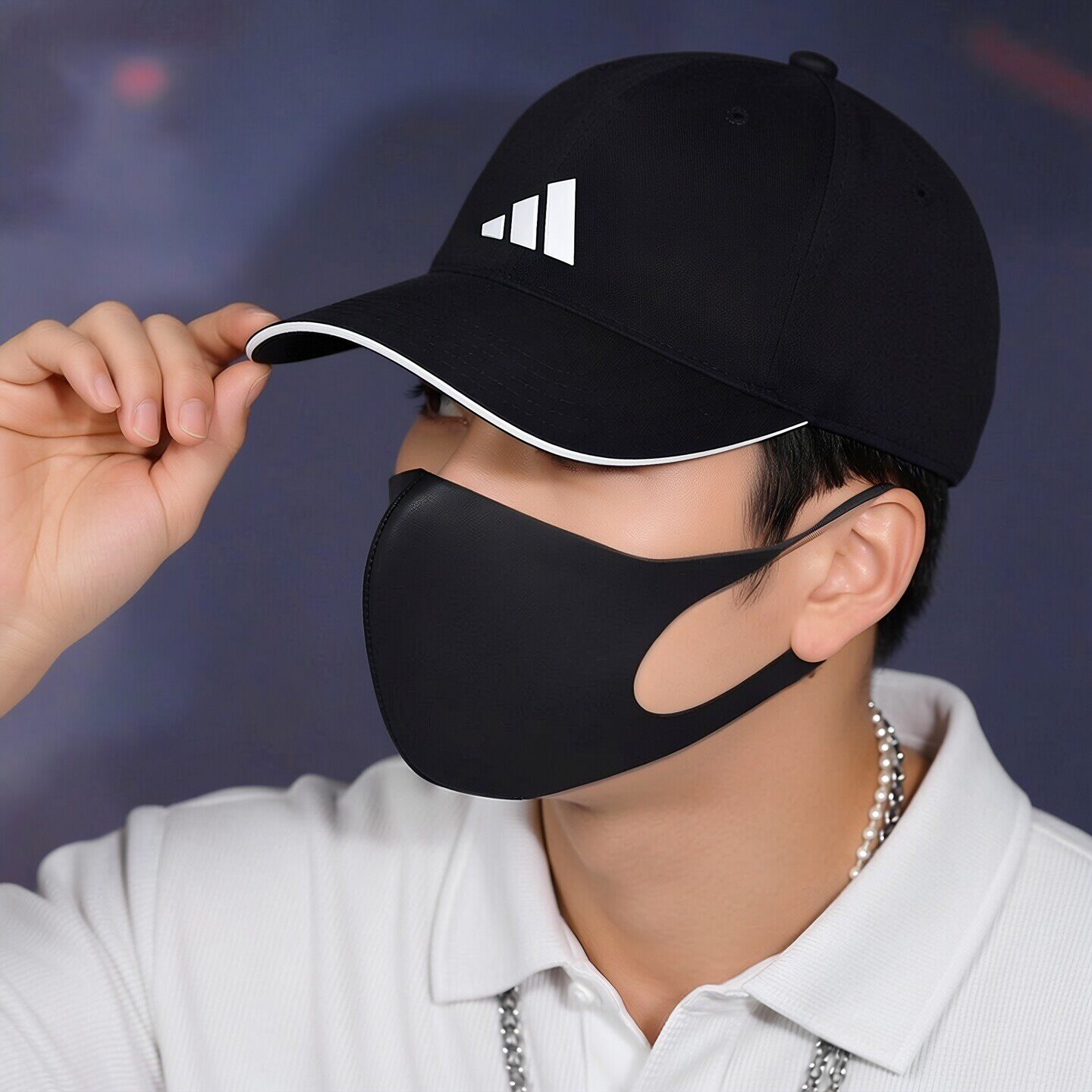 adidas阿迪达斯男女帽子夏季速干骑行遮阳大头围运动棒球休闲男帽