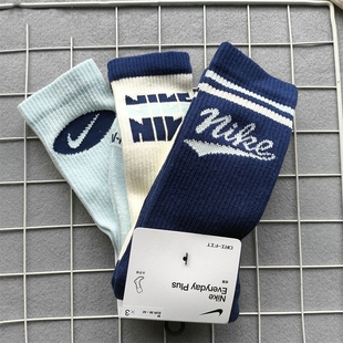 Nike耐克袜子正品针织运动袜健身长袜男女高筒袜新款休闲袜跑步袜