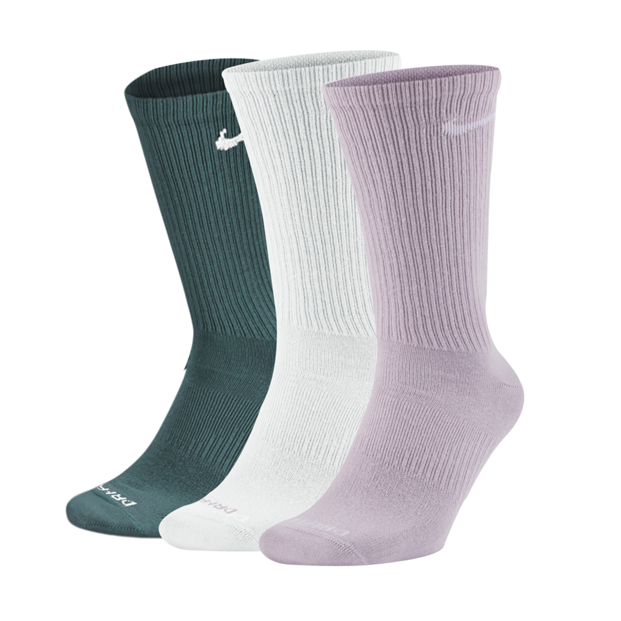 长筒袜耐克正品运动袜三双装男女袜训练透气速干健身袜高筒篮球袜