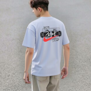 Nike耐克新款全对短袖男子满分T恤女考试上衣宽松运动装休闲半袖