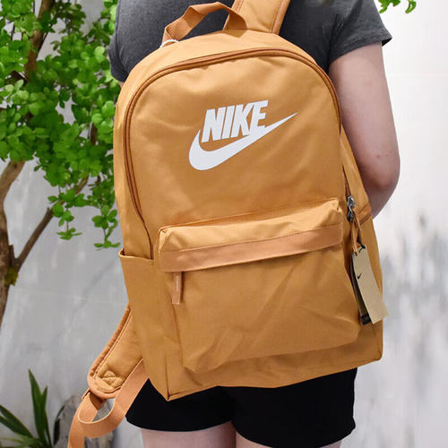 耐克官方正品棕色双肩背包运动包