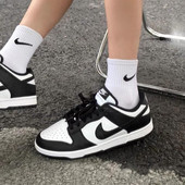 Nike耐克黑白熊猫DUNK女鞋 防滑耐磨透气低帮休闲板鞋 正品 运动鞋