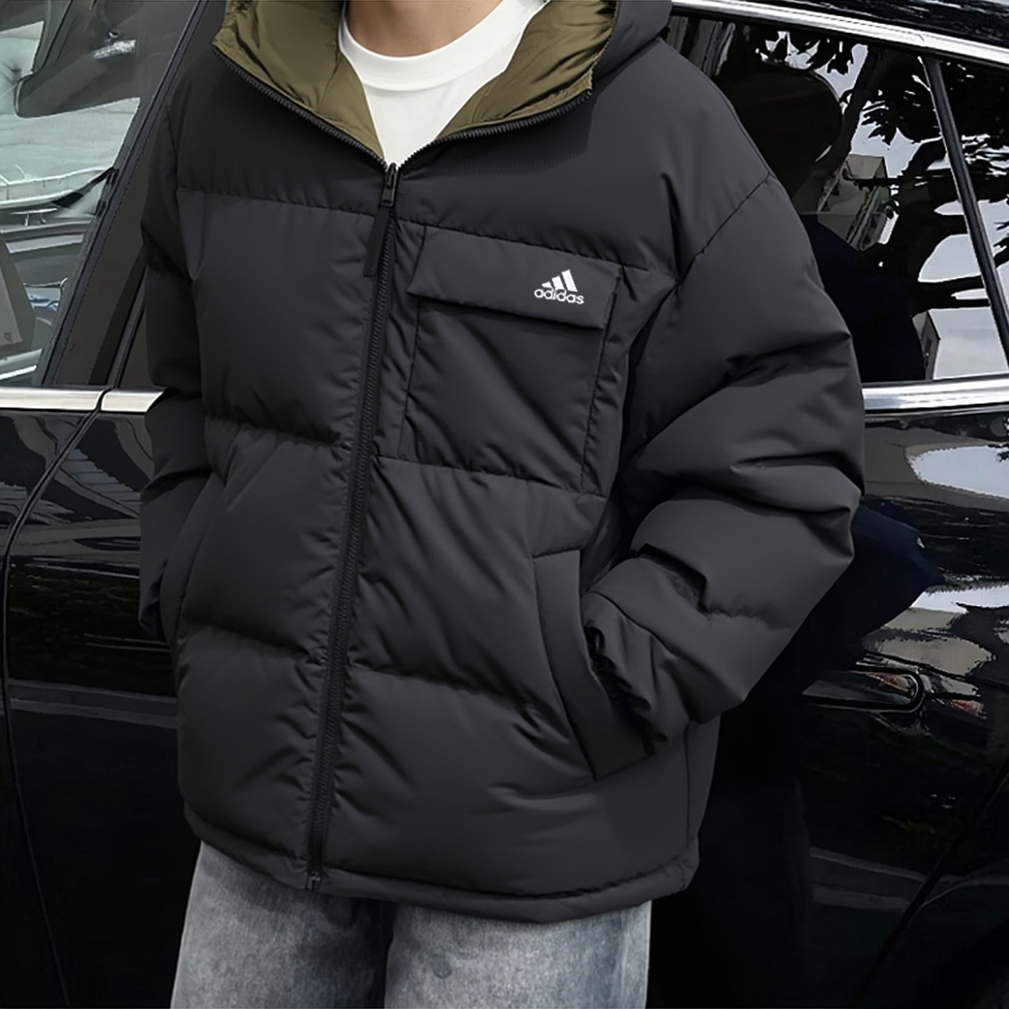 正品假一赔十羽绒服男冬加厚外套