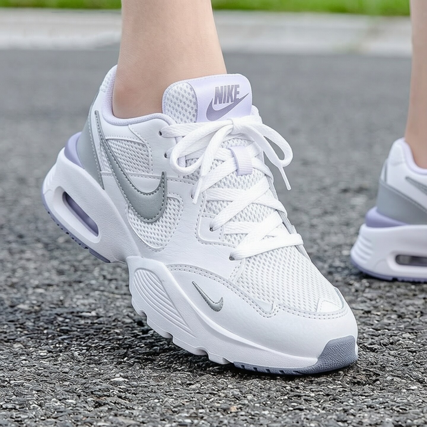 Nike耐克鞋子AIR MAX气垫跑步鞋新款网面鞋厚底运动鞋女鞋CJ1671