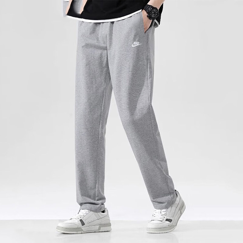 Nike耐克灰色男裤卫裤秋冬季新款直筒户外运动跑步休闲长裤FQ4333,运动服/休闲服装,运动长裤,淘宝优惠券,粉丝福利购,淘宝优惠卷