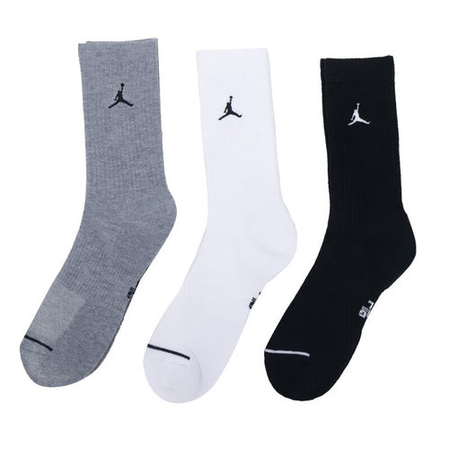 耐克男士袜子毛巾底运动袜Nike高筒袜白三男生潮篮球训练AJ袜长袜