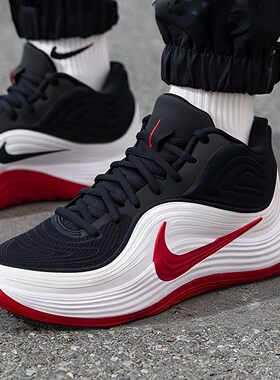 NIKE耐克抗扭中高帮篮球鞋男鞋新款基础震运动鞋防滑耐磨休闲鞋