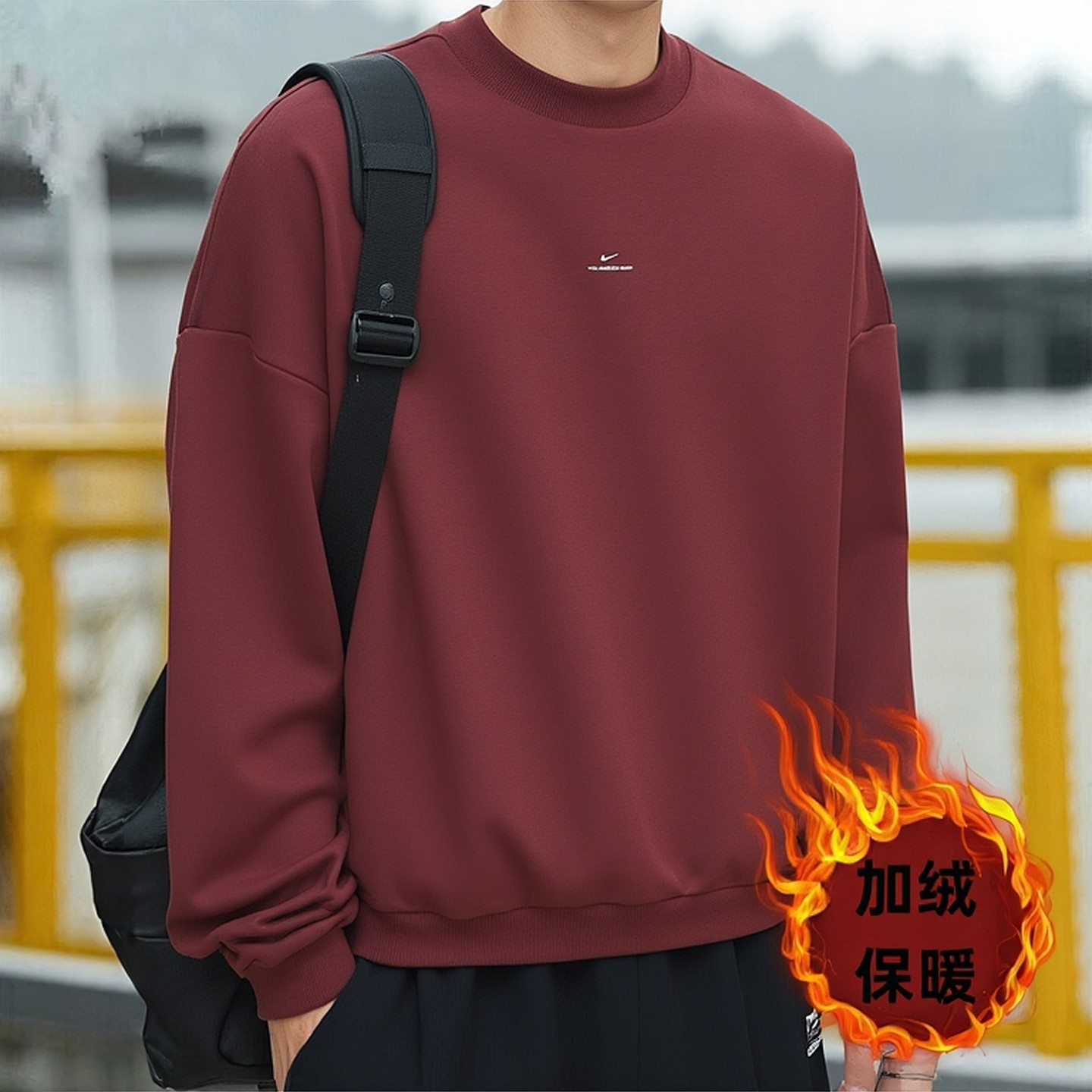 Nike耐克加绒卫衣冬季新款圆领套头衫男子厚款外套棉运动装IM5902,运动服/休闲服装,运动卫衣/套头衫,淘宝优惠券,粉丝福利购,淘宝优惠卷