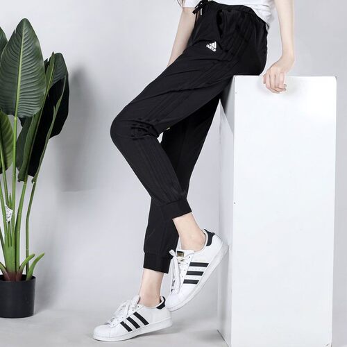 正品假一赔十阿迪达斯薄款裤子女