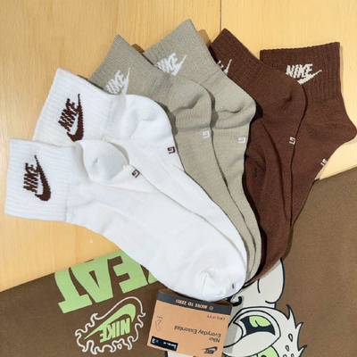 耐克运动袜三双装训练袜