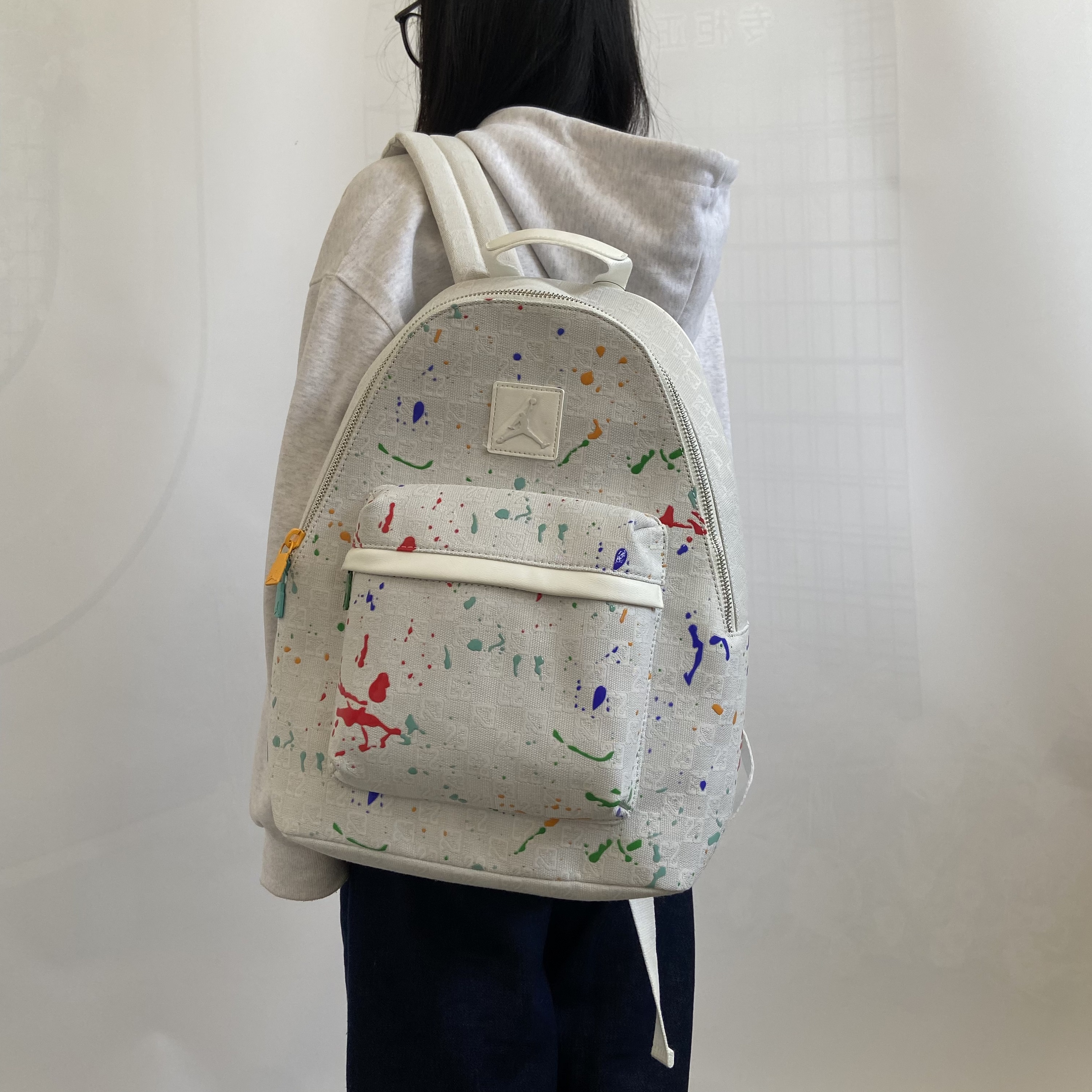 乔丹官方正品大容量学生书包背包