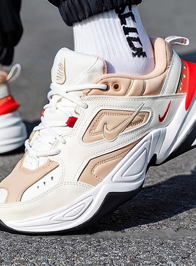 Nike耐克正品M2K老爹鞋2026新款男鞋厚底运动鞋轻便跑步鞋AV4789