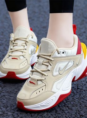 NIKE耐克女鞋秋冬季新款M2K TEKNO复古运动厚底老爹鞋休闲跑步鞋