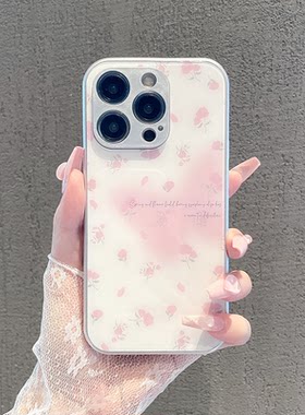 vivox90/x80玻璃壳蝴蝶玫瑰花