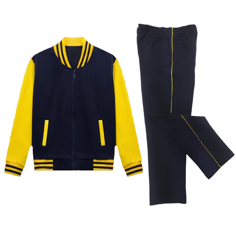 儿童童装秋冬装幼儿园园服小学生校服加厚棒球服全棉运动外套套装