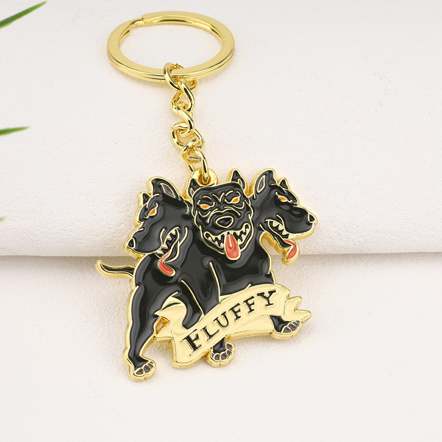 海格地狱三头犬路威Fluffy挂件男