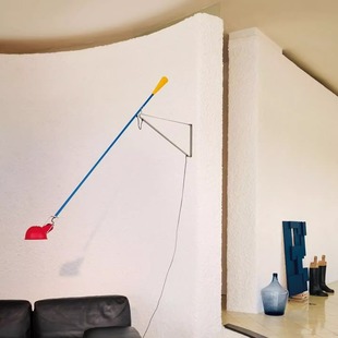 现货意大利Flos 265壁灯 现代中古吊挂侘孟菲斯客厅餐厅摇臂书房