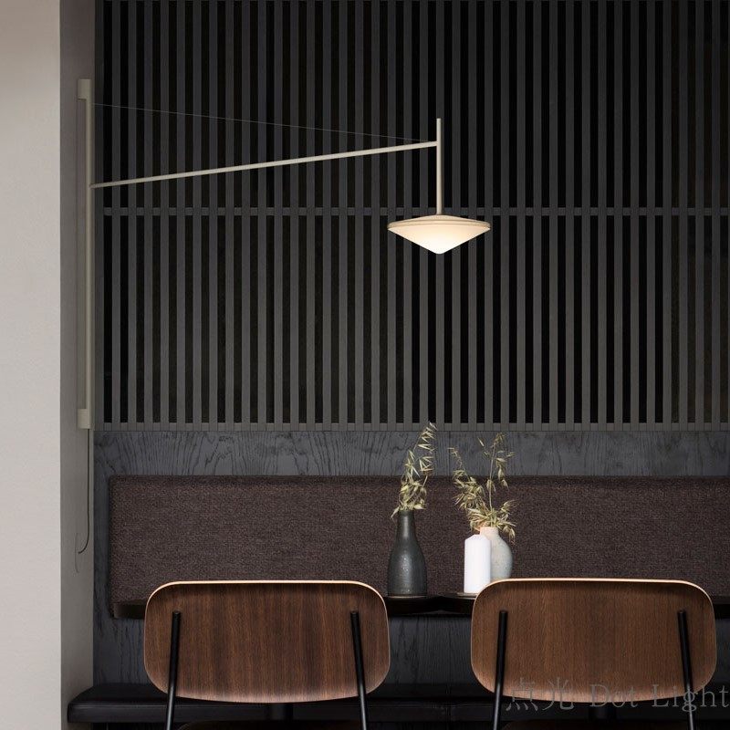 点光西班牙Vibia Tempo 5760长臂灯 现代简约北欧LED餐厅客厅进口