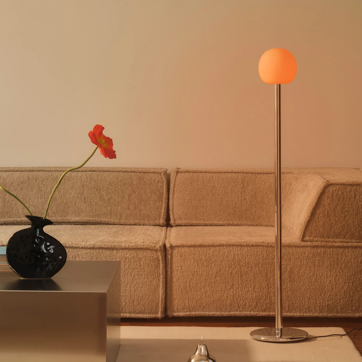 德国高端落地灯极简LED智能调光