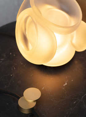 点光Bocci 100t台灯 现代简约轻奢高颜值LED玻璃装饰进口书房卧室