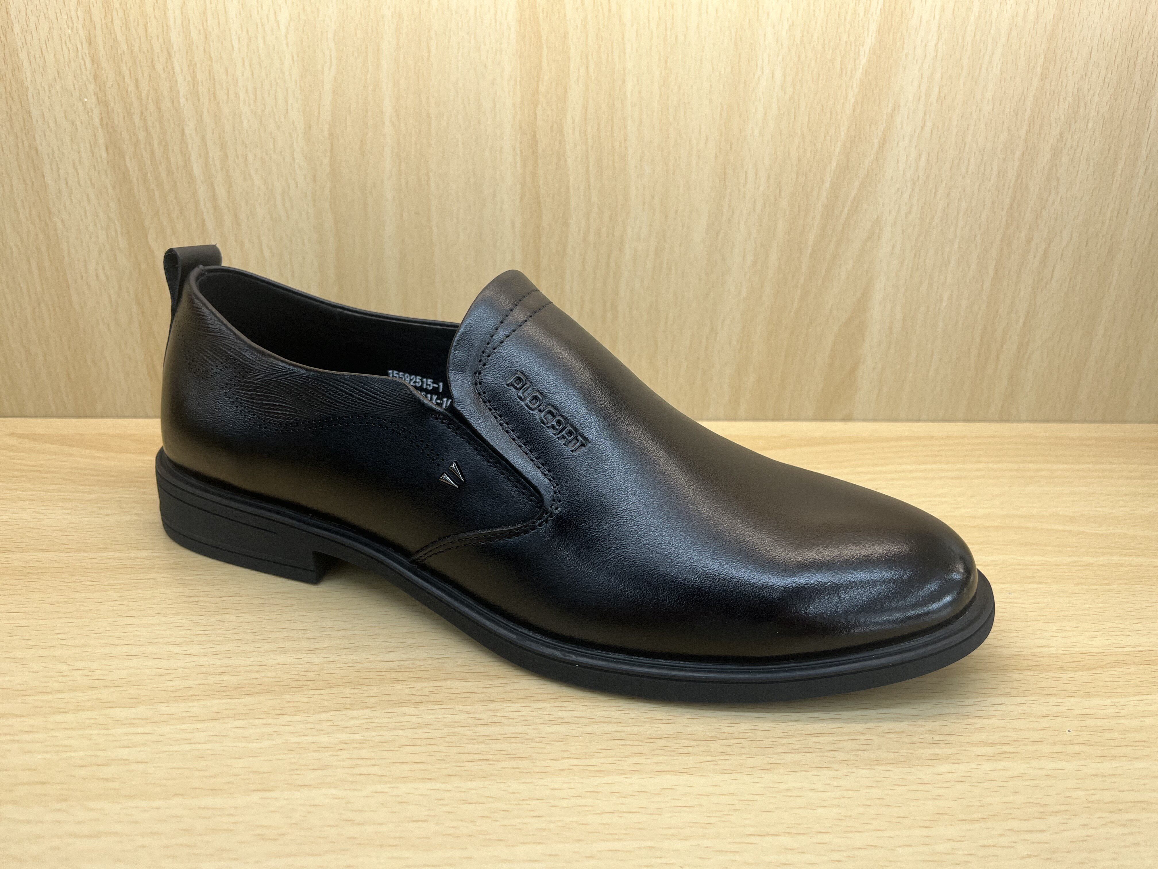 保罗盖帝皮鞋男2022新款真皮商务休闲软底正装一脚蹬男15592515