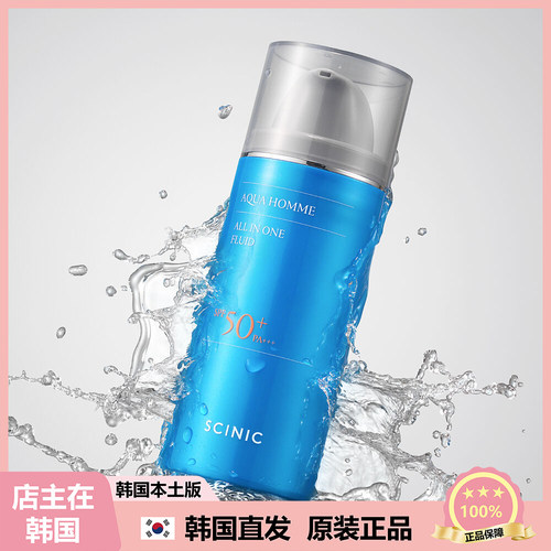 【韩国直邮】SCINIC男士护肤 all in对K户外骄阳防护多效合 100ml