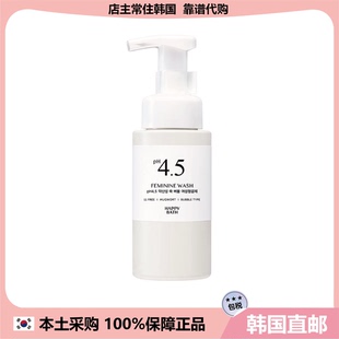 爱茉莉PH4.5女性S处洗液护理液抑jun止Y无F腐剂 韩国直邮