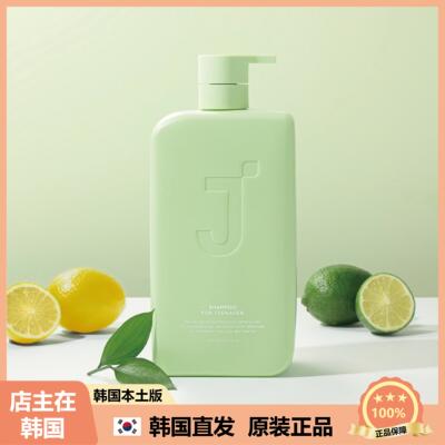 【韩国直邮】JSOOP婕伊树薄荷净爽清洁青少年专用洗发水1000ml