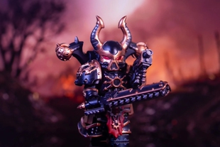人仔工厂 第三方 星际系列 混沌星际战士 拼插积木 玩具 手办