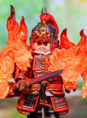 第三方 人仔工厂 三国系列 江东猛虎-孙坚 拼插积木 人仔玩具