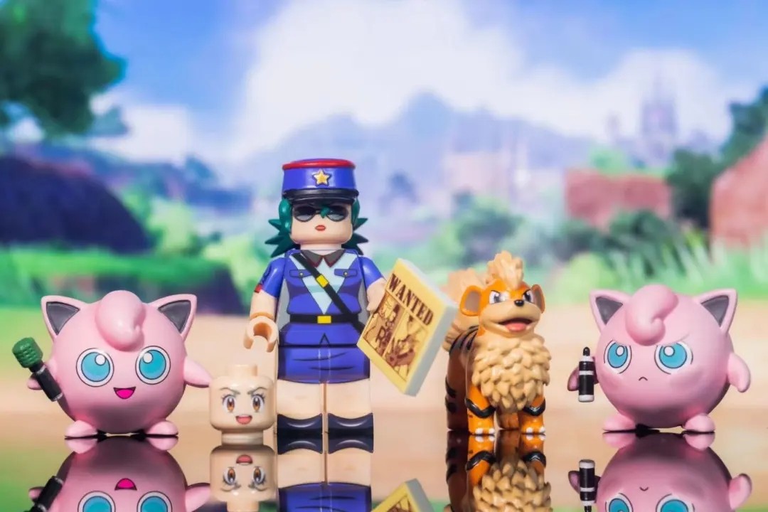 liberty 联名 人仔工厂 第三方 宝可梦 小女警 君莎 积木