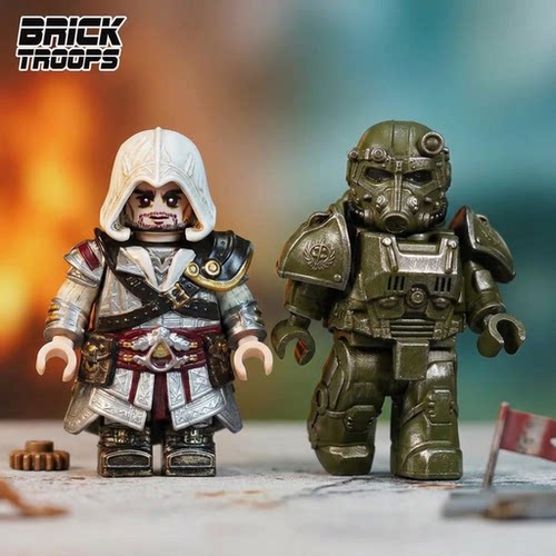 Bricktroops 全开模人仔 辐射 刺客信条