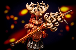 人仔工厂 第三方 法环 老头环系列 熔炉骑士V2 拼插积木 玩具