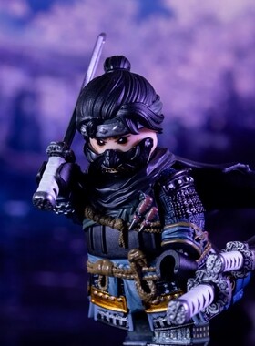 人仔工厂 第三方 对马岛之魂 境井仁V2  游戏角色 积木 兵人