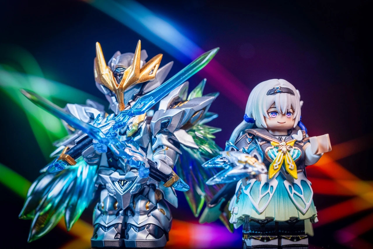 第三方 人仔工厂xLB联名 星铁系列 流萤 萨姆 拼插积木 玩具手办