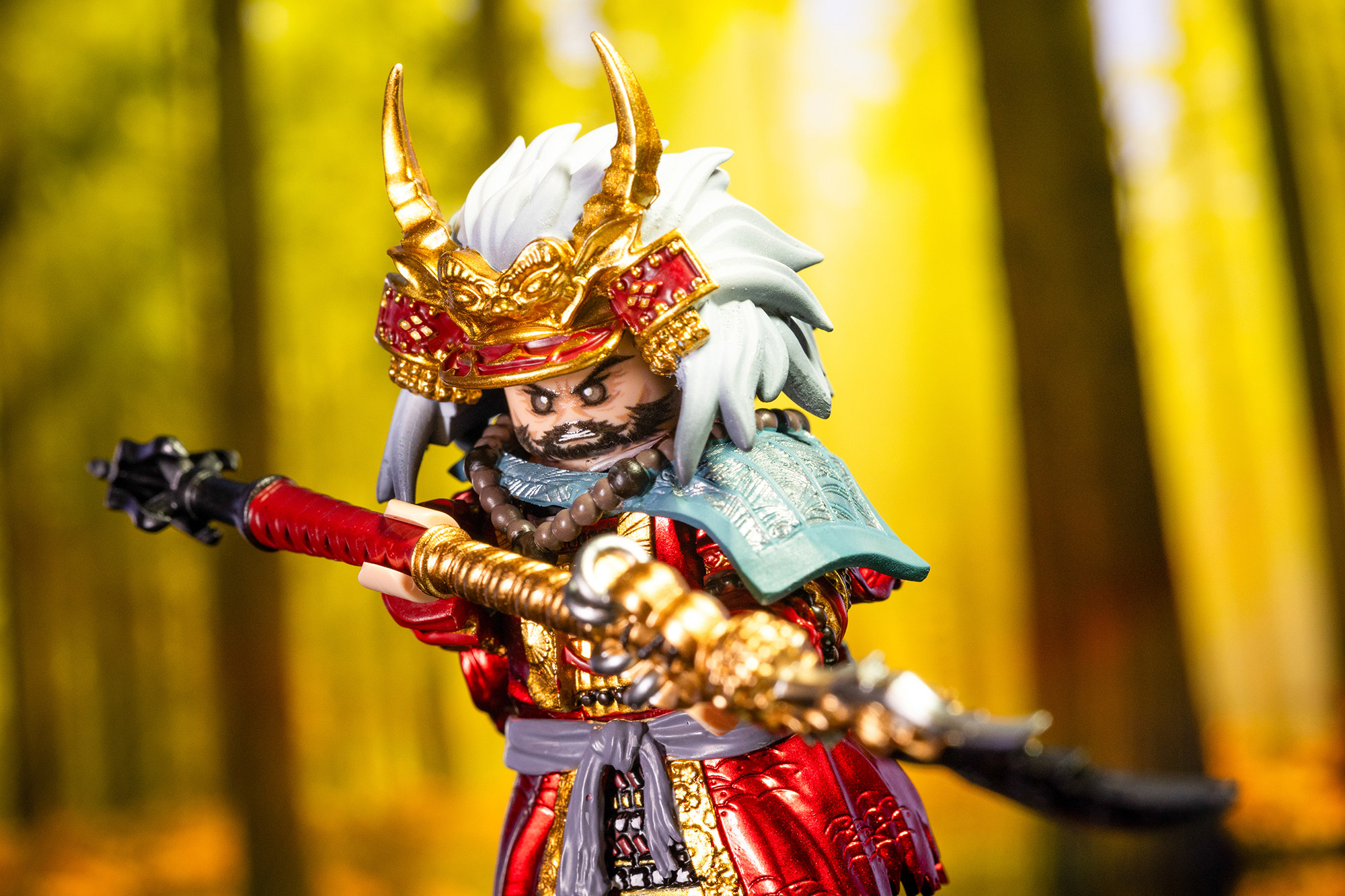 武田信玄 V3 人仔工厂 第三方 日本武士系列 积木 拼插 手办 玩具图片
